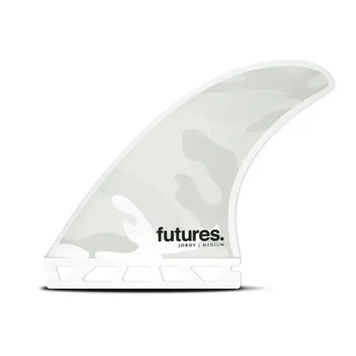 FUTURES JORDY MEDIUM HC THRUSTER | WHITE / BLACK CAMO