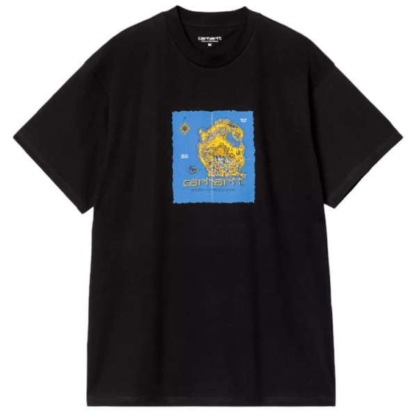 CARHARTT SS OLD WORLD T-SHIRT | BLACK