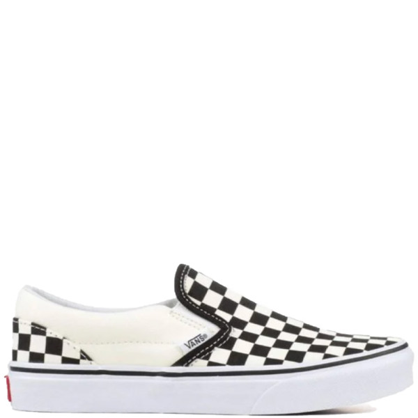 VANS UY CLASSIC SLIP-ON CHECKERBOARD | WHITE / BLACK