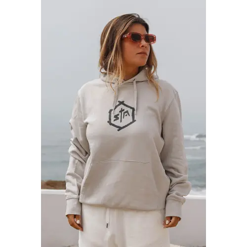 SANTA CRUZ STA HEXAGONO | SWEATSHIRT | BEGE CREEM