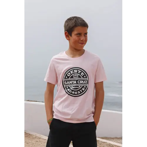 SANTA CRUZ OESTE AGRESTE | T-SHIRT JUNIOR | PINK