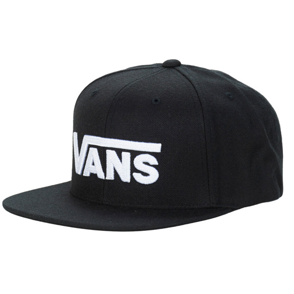 VANS DROP V LOGO SNAPBACK | BLACK