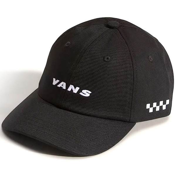 VANS CHECK SIDE CURVED BILL JOCKEY | BLACK