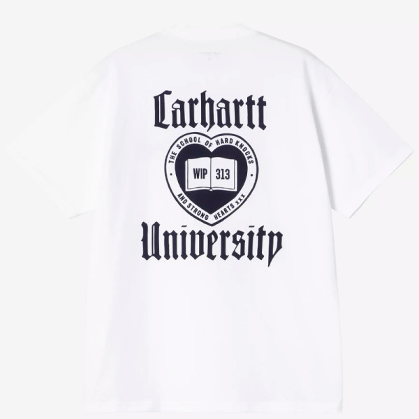 CARHARTT S/S SCHOOLING T-SHIRT WHITE