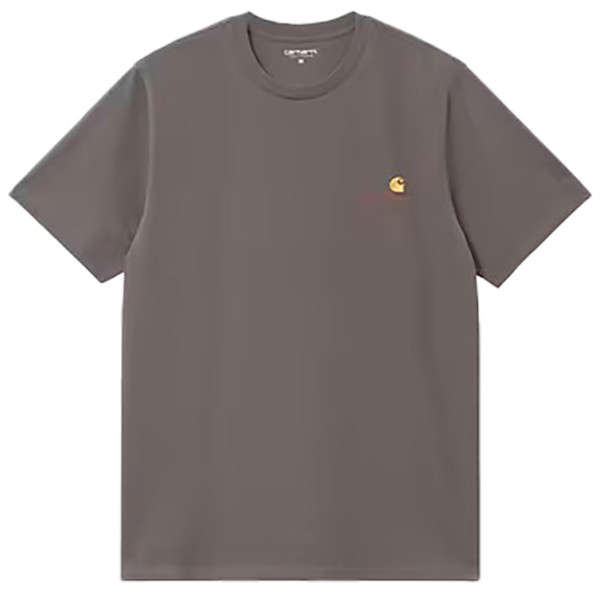 CARHARTT S/S AMERICAN SCRIPT T-SHIRT ORGANIC COTTON SINGLE JERSEY | PORPHYRY