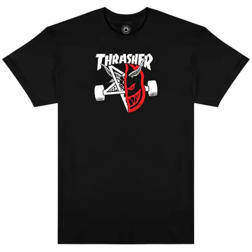 TRASHER X SPITFIRE TRASH E BURN | BLACK