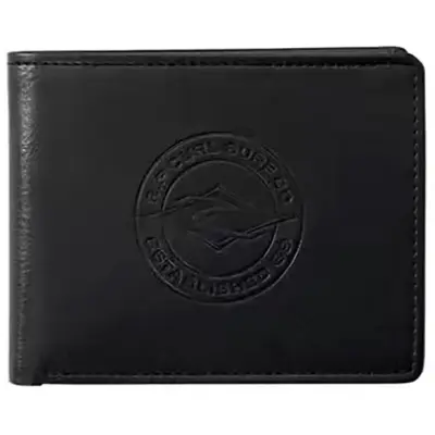 RIP CURL STAPLER PU ALL DAY WALLET | BLACK