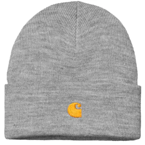 CARHARTT CHASE BEANIE | HEATHER - GOLD