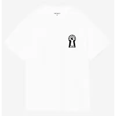 CARHARTT S/S LOCKED T-SHIRT ORGANIC COTTON SINGLE JERSEY | 175GM | WHITE