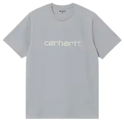 CARHARTT S/S SCRIPT T-SHIRT COTTON SINGLE JERSEY 190GM | MIRROR CINNERUS