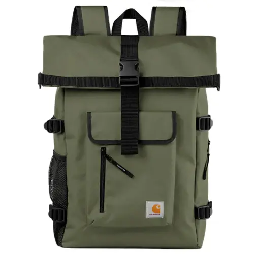 CARHARTT PHILIS BACKPACK RECYCLED POLYESTER CANVAS 11.25OZ LEAF