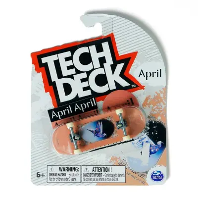 TECH DECK FINGERBOARD APRIL