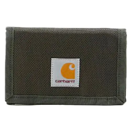 CARHARTT PRESCOTT WALLET 100% NYLON 345 GM | OXIDE GREEN