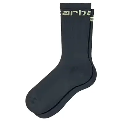 CARHARTT SOCKS 82/16/2% COTTON/ POLIESTER | DEEP NIGHT GREEN