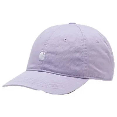 CARHARTT MADISON LOGO CAP COTTON TWILL 9.8OZ | GENTLE PURPLE WHITE