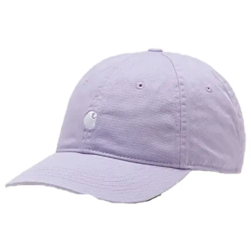 CARHARTT MADISON LOGO CAP COTTON TWILL 9.8OZ | GENTLE PURPLE WHITE