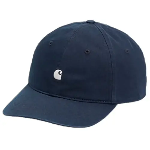CARHARTT MADISON LOGO CAP COTTON TWILL 9.8OZ |DARK NAVY WHITE