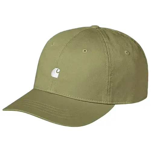CARHARTT MADISON LOGO CAP COTTON TWILL 9.8OZ | GENTLE GREEN WHITE