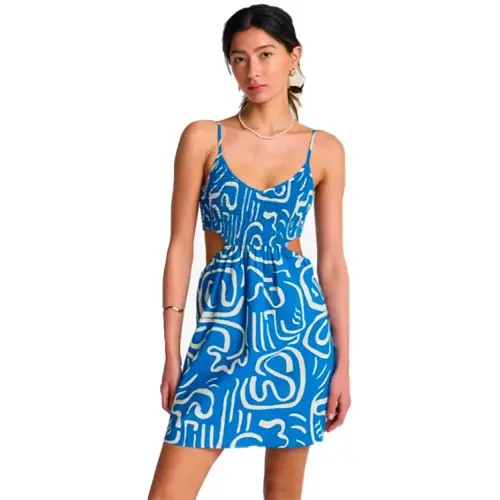 BILLABONG VESTIDO TRUE DESIRE MINI | TRUE BLUE