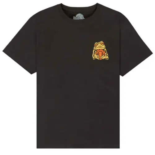 ELEMENT T-SHIRT TIMBER THE FROG | OFF BLACK