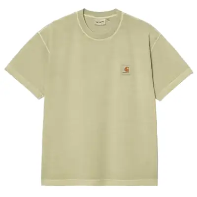 CARHARTT S/S NELSON T-SHIRT COTTON SINGLE JERSEY 195GM | GENTLE GREEN GARMENT DYED