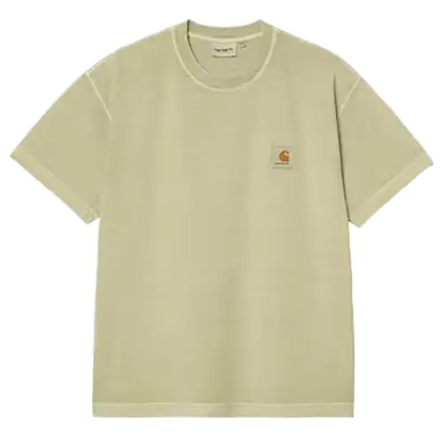 CARHARTT S/S NELSON T-SHIRT COTTON SINGLE JERSEY 195GM | GENTLE GREEN GARMENT DYED
