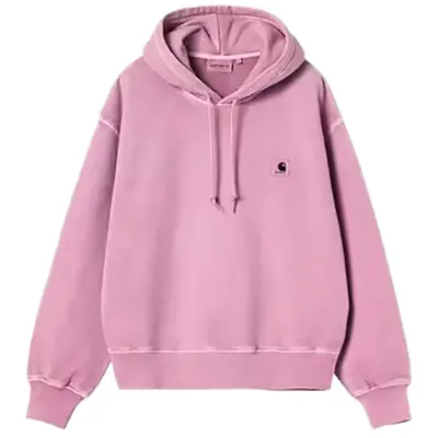 CARHARTT W´HOODED NELSON SWEAT COTTON 370GM | GENTLE PURPLE GARMENT DYED