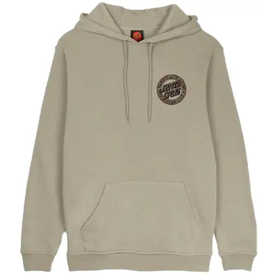 SANTA CRUZ HOOD LOCO DOT | STONE GREY