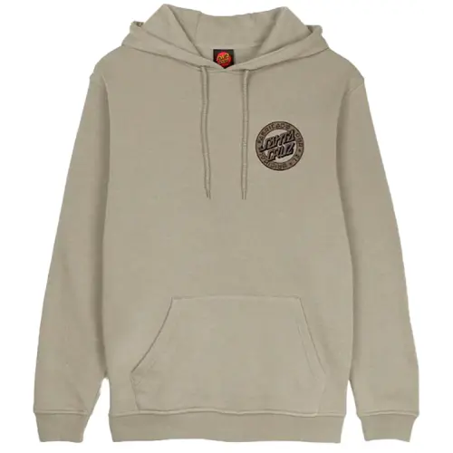 SANTA CRUZ HOOD LOCO DOT | STONE GREY
