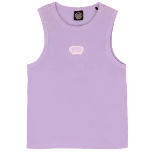 SANTA CRUZ WOMANS VEST GROOVY STACK TANK | LILAC WASH