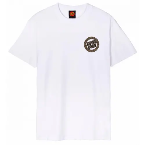 SANTA CRUZ T-SHIRT LOCO DOT | WHITE