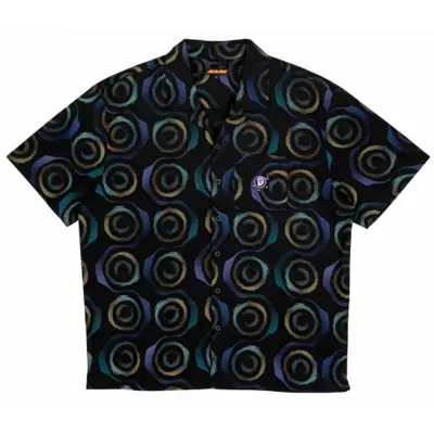 SANTA CRUZ SHIRT VERTIGO SS HAZE | BLACK
