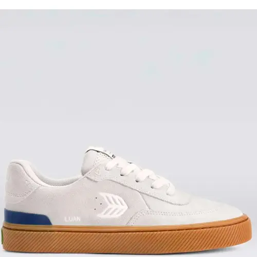CARIUMA LUAN PRO SUEDE SMOKE WHITE