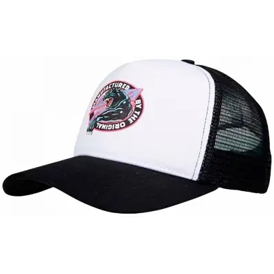 SANTA CRUZ CAP NATAS SKETCH PANTHER MESHBACK | BLACK WHITE
