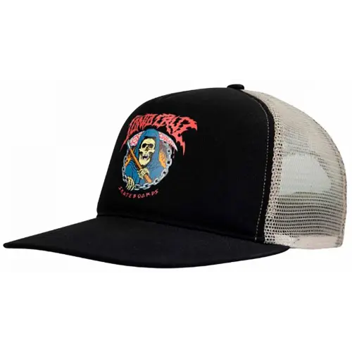 SANTA CRUZ CAP OUT OF TIME MESHBACK | BLACK STONE GREY