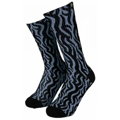 SANTA CRUZ SOCKS DRESSEN TRIBAL SOCKS (2PACK) | BLACK/WHITE