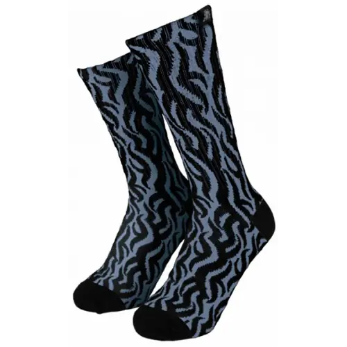 SANTA CRUZ SOCKS DRESSEN TRIBAL SOCKS (2PACK) | BLACK/WHITE