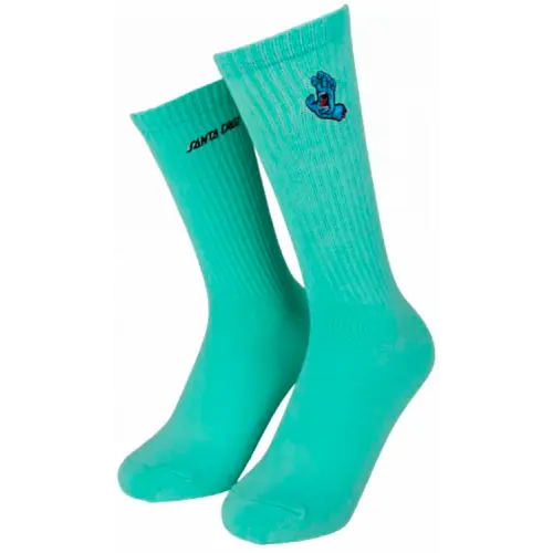 SANTA CRUZ SOCKS SCREAMING MINI HAND | MINT