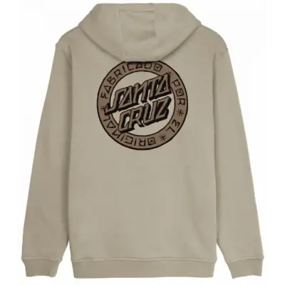 SANTA CRUZ HOOD LOCO DOT | STONE GREY