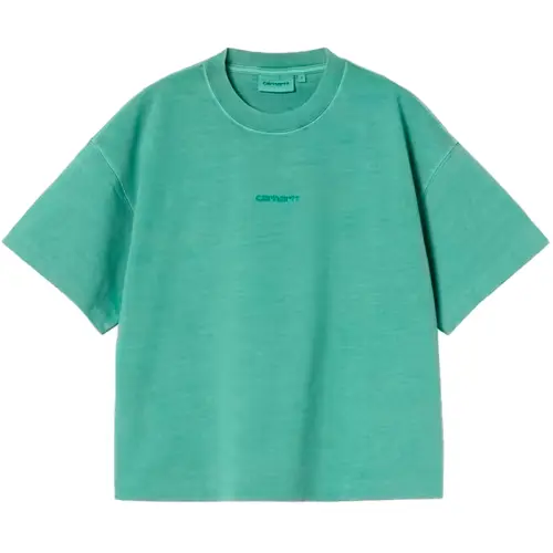 CARHARTT W'S/S BENTON T-SHIRT 250G | LILY GARMENT DYED