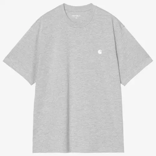 CARHARTT WIP S/S MADISON | GREY HEATHER / WHITE