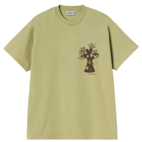 CARHARTT FORMA T-SHIRT | GENTLE GREEN HEEAVY STONE WASH
