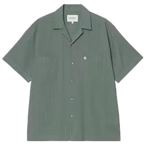 CARHARTT S/S GARETH SHIRT COTTON 3OZ | VELVET GREEN