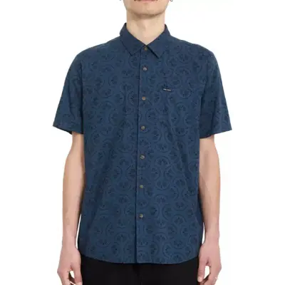 VOLCOM SCALER STONE WOVEN SS | NAVY