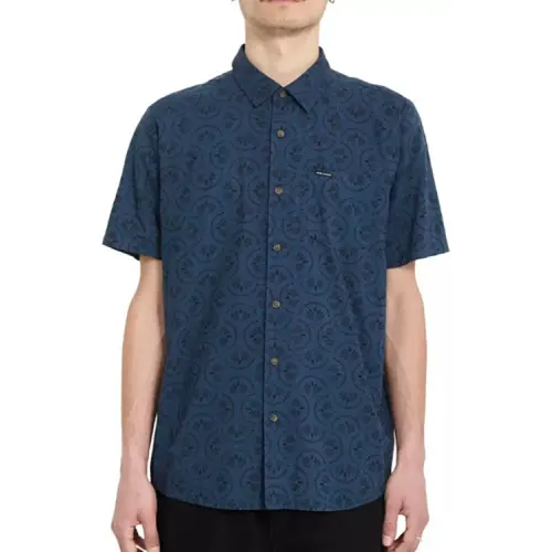 VOLCOM SCALER STONE WOVEN SS | NAVY