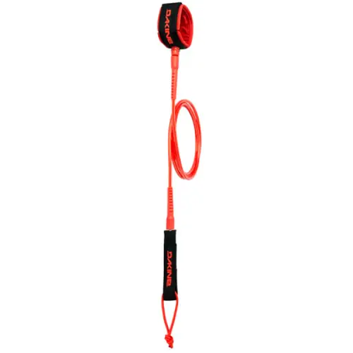DAKINE LEASH KAINUI TEAM 6FT X 1/4IN | FLAME SCARLET