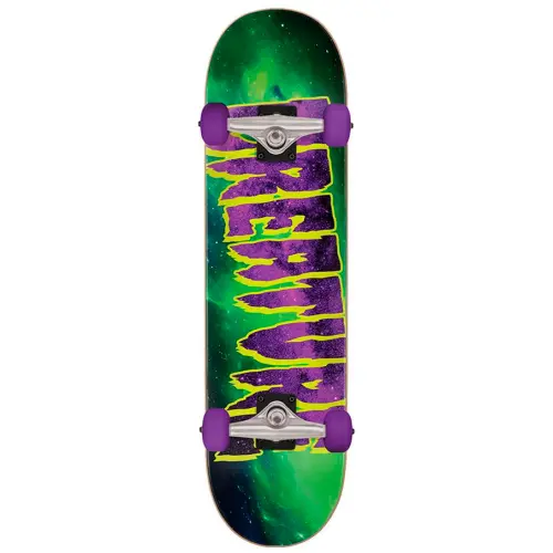 CREATURE COMPLETE GALAXY LOGO MID  | GREEN PURPLE 7.8