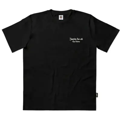THE DUDES JUSTITS CLASSIC T-SHIRT | BLACK