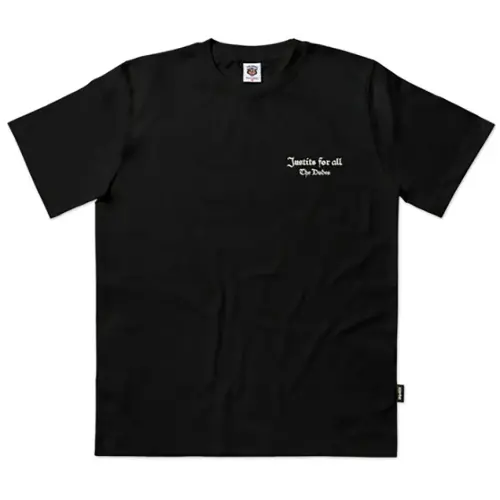 THE DUDES JUSTITS CLASSIC T-SHIRT | BLACK