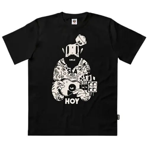 THE DUDES CAPTAIN CLASSIC T-SHIRT STANDARD | BLACK